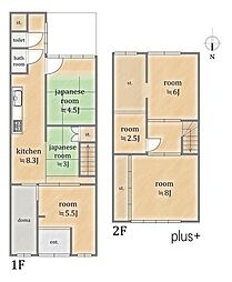 中京区聚楽廻松下町　中古戸建