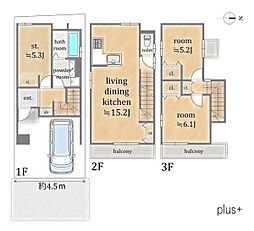 右京区嵯峨苅分町　新築戸建