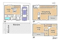 上京区二番町　新築戸建