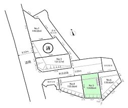 町田市上小山田町　建築条件なし売地　No5