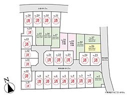 海老名市杉久保南3丁目 建築条件なし売地 No26