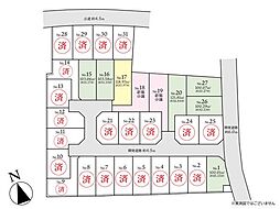 海老名市杉久保南3丁目 建築条件なし売地 No17
