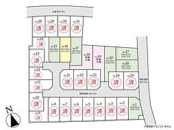 海老名市杉久保南3丁目 建築条件なし売地 No16