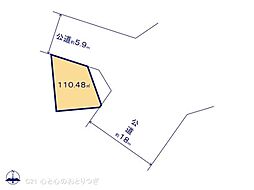 座間市入谷西2丁目　建築条件なし売地　No3