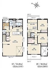 相模原市南区下溝1期　新築分譲住宅　4号棟