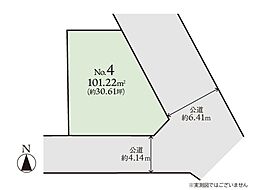 町田市南町田2丁目　建築条件なし売地　No4