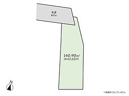 町田市南町田3丁目　建築条件なし売地