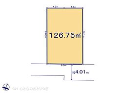 大和市南林間6丁目　建築条件なし売地　4　3区画