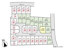 海老名市杉久保南3丁目　建築条件なし売地　No24