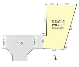 綾瀬市寺尾本町1丁目 建築条件なし売地