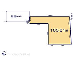 大和市福田5丁目 建築条件付き売地 D区画
