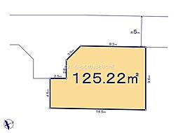 相模原市南区若松6丁目　建築条件なし売地　No2