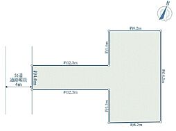 座間市立野台2丁目 建築条件なし売地
