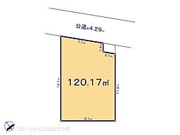 相模原市南区西大沼3丁目　建築条件なし売地　H区画