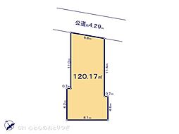 相模原市南区西大沼3丁目　建築条件なし売地　D区画