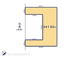 相模原市南区東大沼4丁目　建築条件なし売地