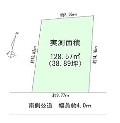 相模原市南区上鶴間1丁目　建築条件なし売地