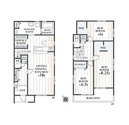 座間市相模が丘2丁目　新築分譲住宅　1号棟