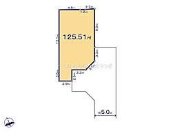 町田市金森6丁目　建築条件なし売地　No10