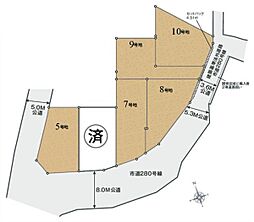 綾瀬市寺尾本町3丁目 売地 全6区画 5号地