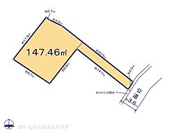 大和市下鶴間5期　建築条件なし売地　No2