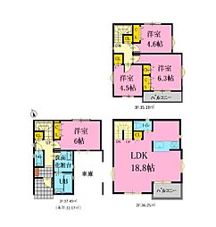 大和市中央林間8丁目　新築分譲住宅　1号棟