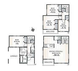 大和市中央林間8丁目 新築分譲住宅 2号棟