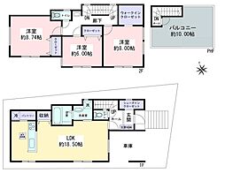 座間市相武台3丁目　新築戸建　全3棟　3号棟