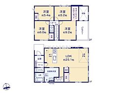 座間市座間1丁目4期　新築分譲住宅　2号棟