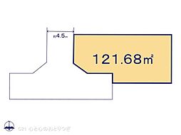 座間市東原3丁目2期　建築条件なし売地　D区画