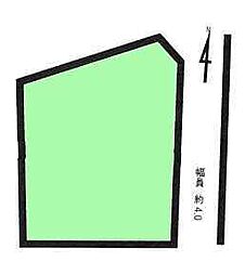 町田市金森3丁目　建築条件なし売地
