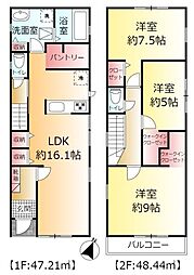 松戸市常盤平２丁目の一戸建て