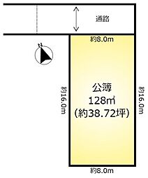 松戸市金ケ作の土地