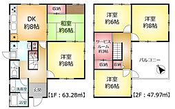 我孫子市新木野４丁目の一戸建て