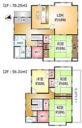 我孫子市古戸の一戸建て