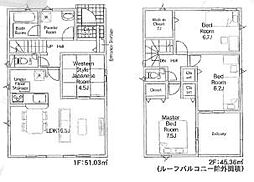 六万寺町／新築戸建　1号棟