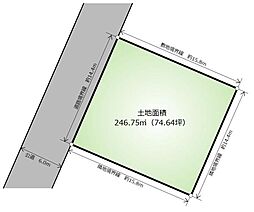 土地　宇都宮市下岡本町