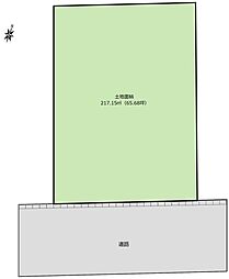 建築条件なし　河内郡上三川町　上三川