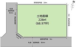 土地　宇都宮市陽東3丁目