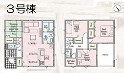 CRADLE GARDEN高崎市吉井町吉井川3号棟