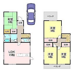 北葛城郡上牧町米山台4丁目　中古戸建