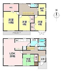 香芝市旭ケ丘5丁目　中古戸建