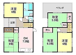 北葛城郡上牧町米山台三丁目　中古戸建