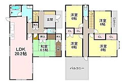 香芝市逢坂8丁目　中古戸建