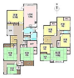 香芝市白鳳台1丁目　中古戸建