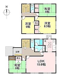 香芝市白鳳台1丁目　中古戸建