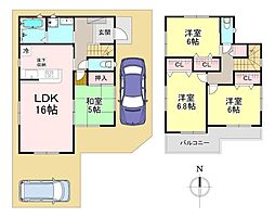 香芝市狐井 新築戸建