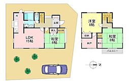 北葛城郡上牧町松里園1丁目　中古戸建