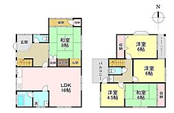 香芝市磯壁2丁目　中古戸建