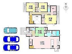 香芝市鎌田　中古戸建